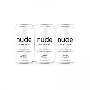 Nude Vodka Soda Cranberry Raspberry